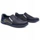 Pantofi barbati Olivier, Piele naturala, Bleumarin, 41