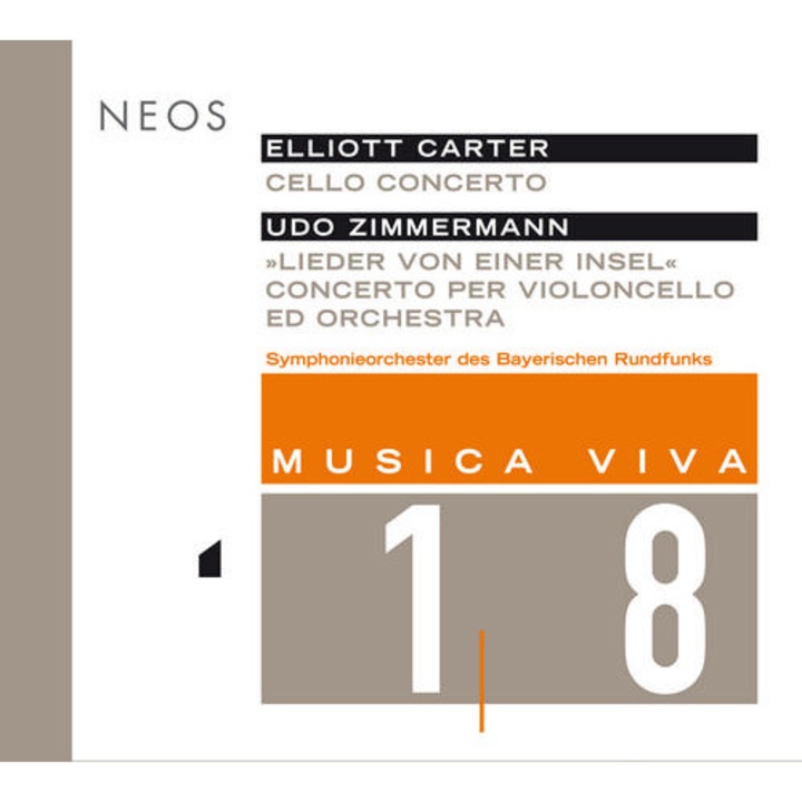 Elliott Carter, Udo Zimmermann - musica viva vol.18 SACD
