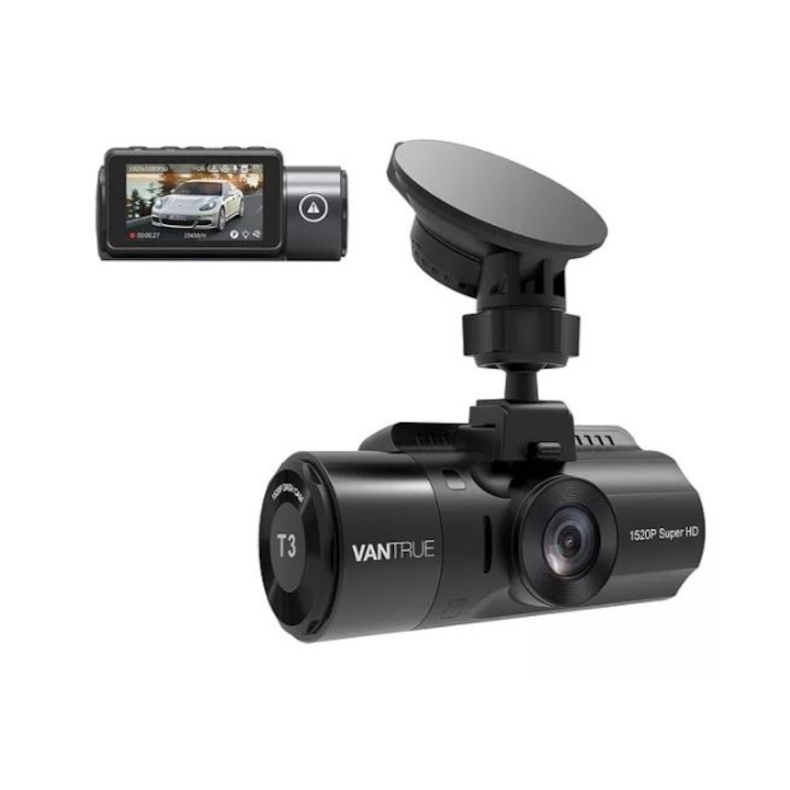Vantrue T3 menetrögzítő kamera, 1520p , Fekete