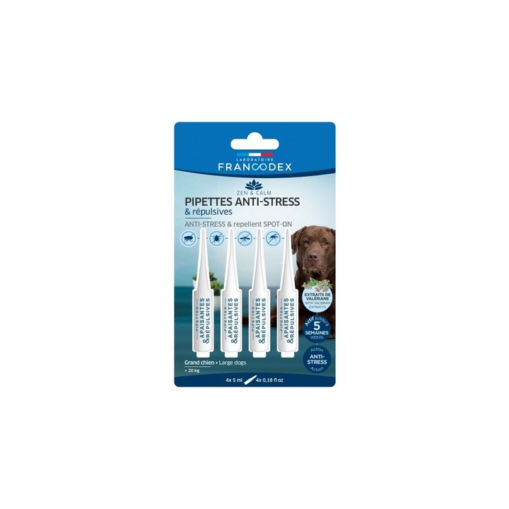 pipete francodex repelente zen  calm caini peste 20 kg 4 x 5 ml imagen 26_1_
6