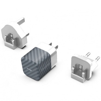 Incarcator retea ENERGIZER PowerDelivery Universal, 20W, 1 USB C, Argintiu (US, UK, EU)