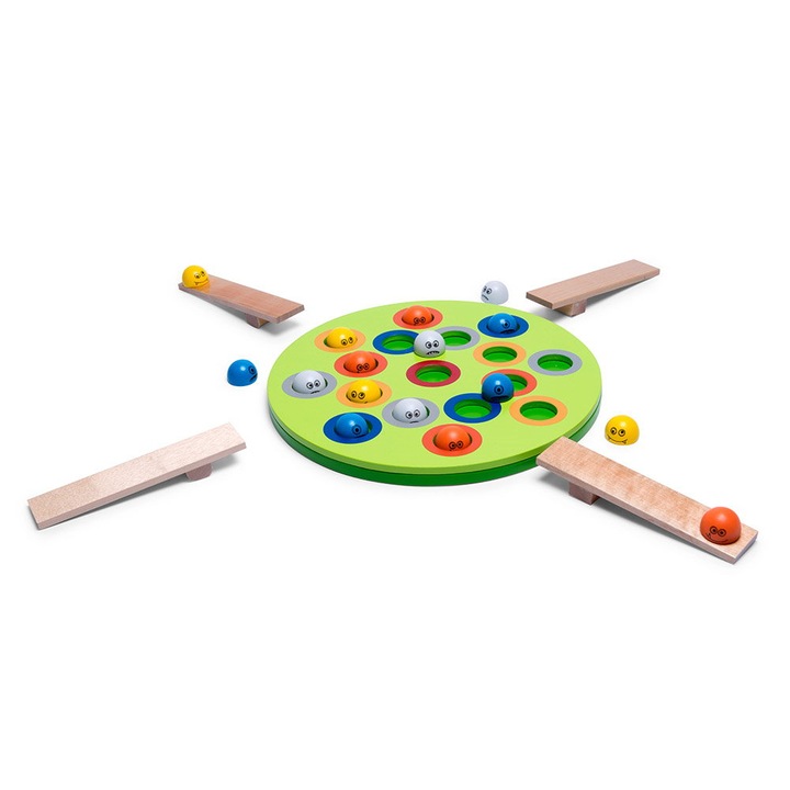 Joc de precizie cu bile Monstrii zburatori, BS Toys