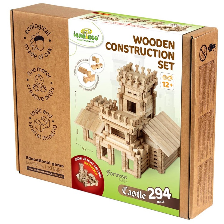 Set de Construit Castel, 294 piese