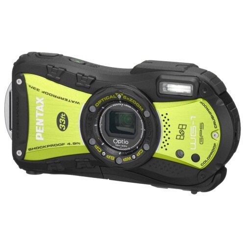 Aparat foto digital Pentax Optio WG-1 GPS Verde - eMAG.ro