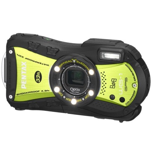 Aparat foto digital Pentax Optio WG-1 GPS Verde - eMAG.ro