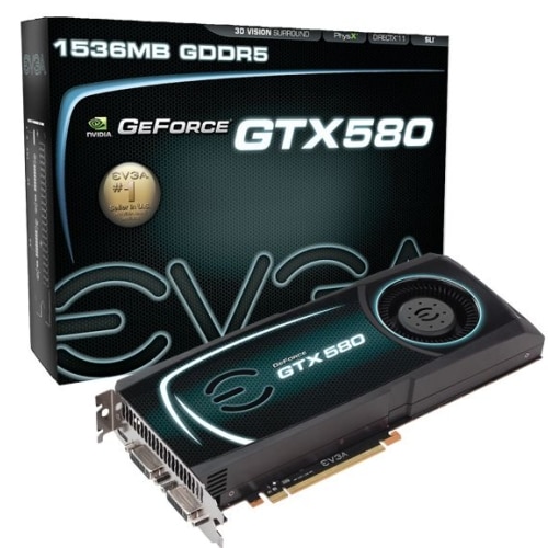 アンプ EVGA GeForce GTX 580 1536MB GDDR5 Placa video EVGA nVidia GeForce GTX 580, 1536MB, GDDR5, 384bit