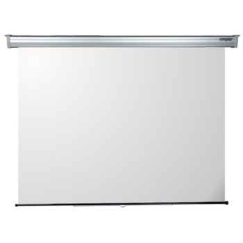 Ecran de proiectie montabil pe perete Sopar Platinium SOP200PL, 200 x 210cm, Mecanism de blocare Ecran de proiectie montabil pe perete Sopar Platinium SOP200PL, 200 x 210cm, Mecanism de blocare