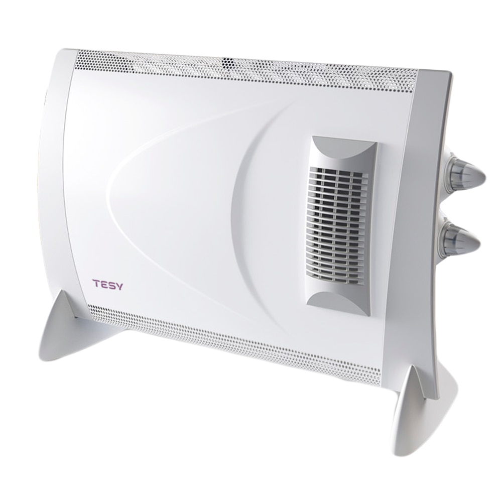 Convector electric de podea TESY CN 202 ZF, 2000 W, 4 trepte de putere, Termostat de siguranta, Termostat reglabil, Protectie anti-inghet