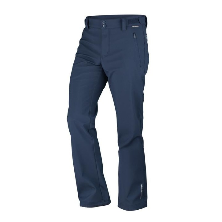 Pantaloni outdoor din softshell 3L 5K/5K pentru barbati Geron, Albastru inchis