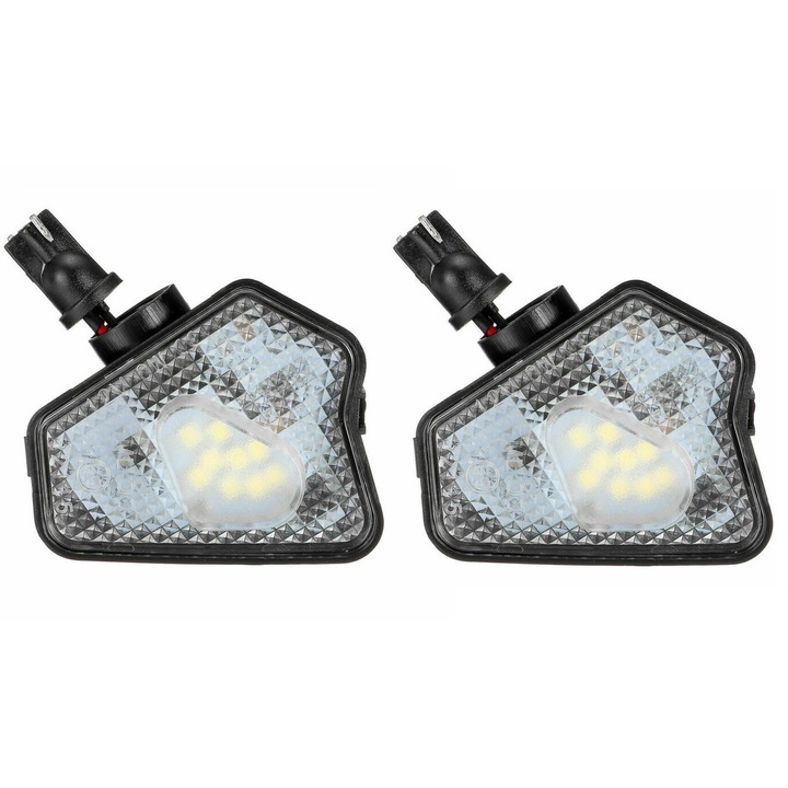 Set 2 Lampi Led Undermirror Mercedes A, B, C, E, S, CLA, CLS, GLA, GLK - BTLL-357