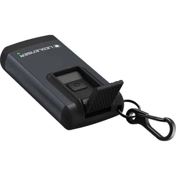 LEDLENSER Linterna De Llavero LED Uso General 400/200/20 Lúmenes Gris