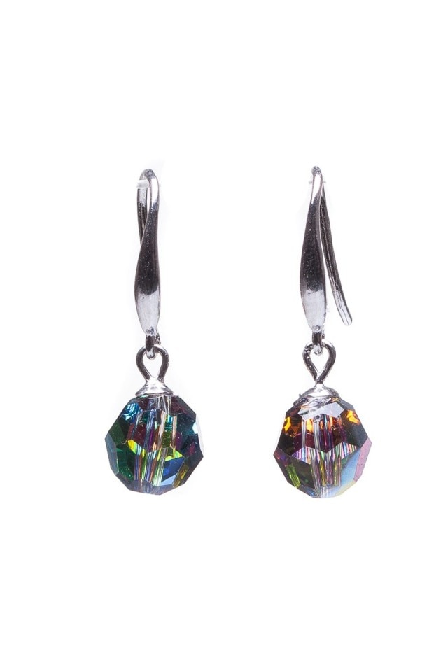 Cercei Argint Samira Crystal Vitrail Bijouxmania