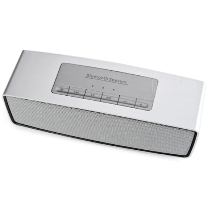 Boxa portabila cu Bluetooth, Radio FM, Card, sunet puternic, Negru, SYNO