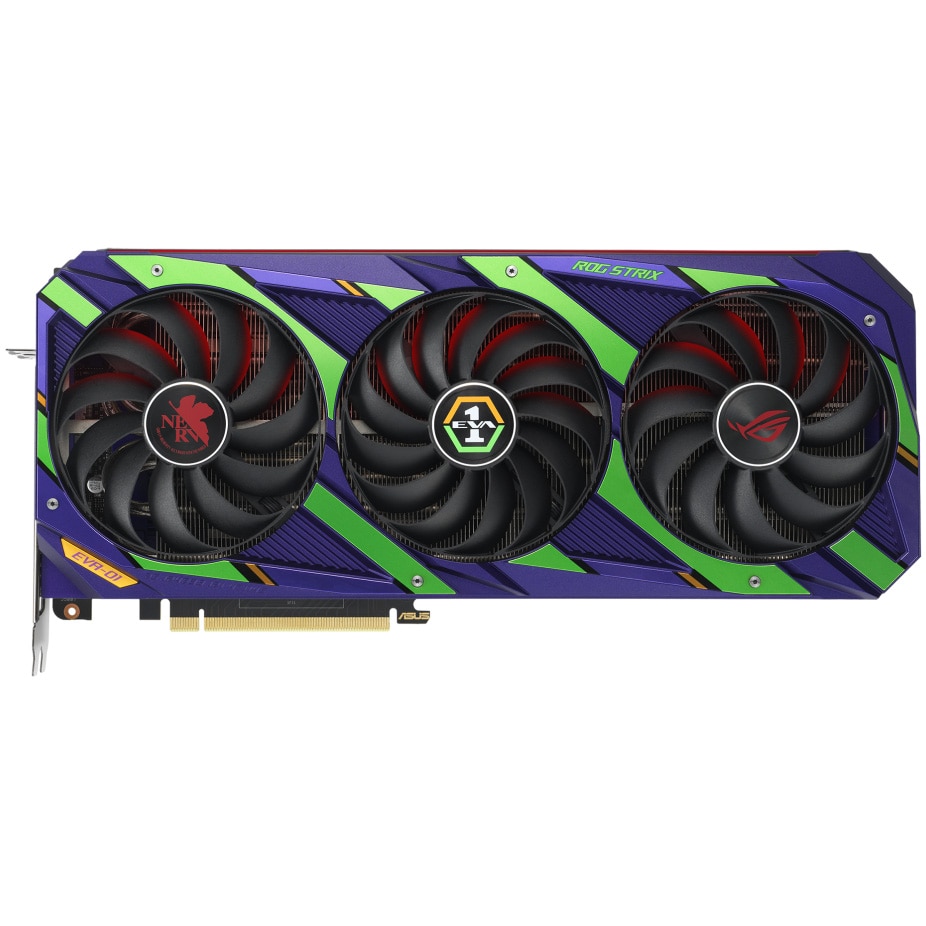 Placa video ASUS ROG Strix GeForce® RTX™ 3090 OC EVA, 24GB GDDR6X