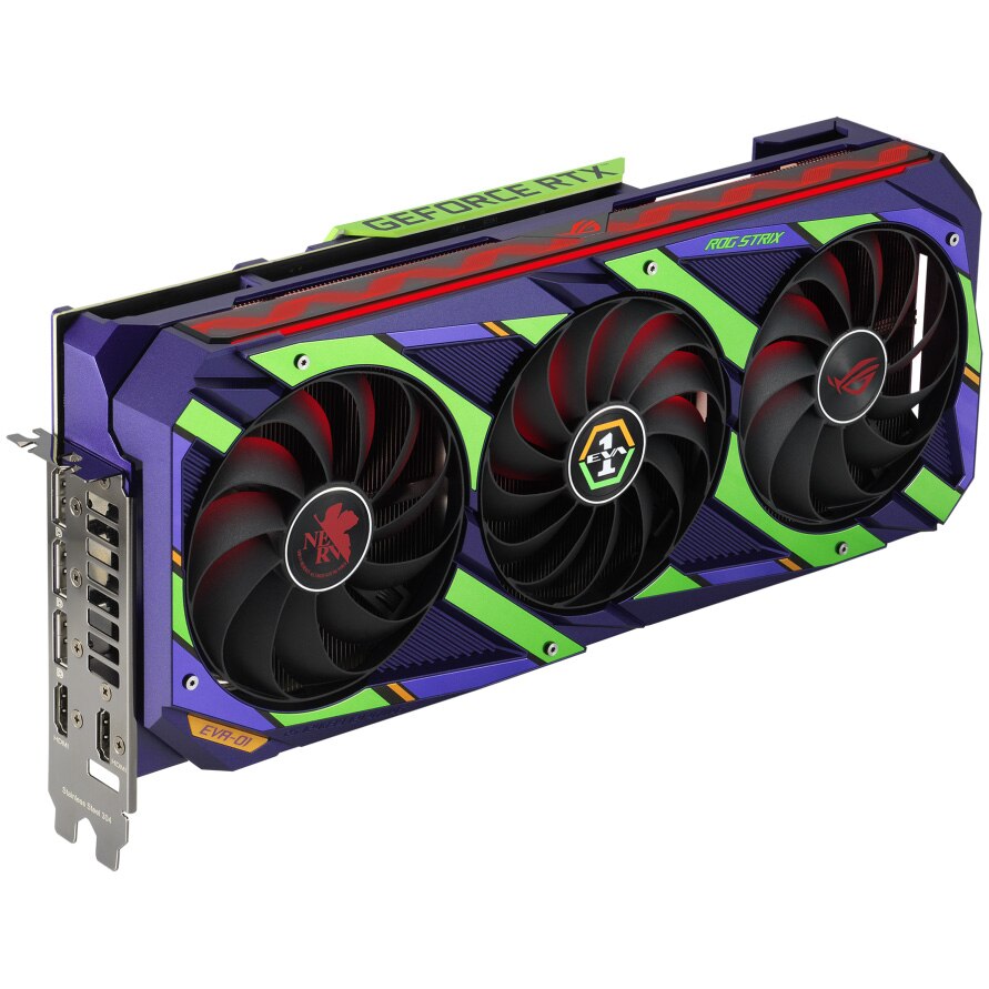 Placa video ASUS ROG Strix GeForce® RTX™ 3080 OC EVA, 12GB GDDR6X