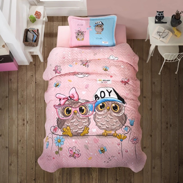 Steppelt ágytakaró, 1 személyes, 2 db, Clasy PUHU