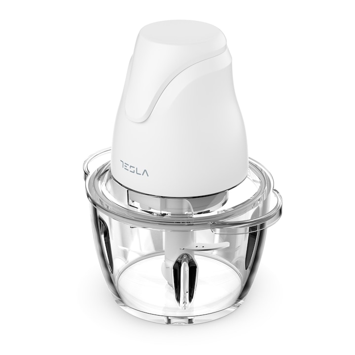 Tocator Tesla FC302W, 400W, 1L, 1 viteza, sistem de protectie, Alb