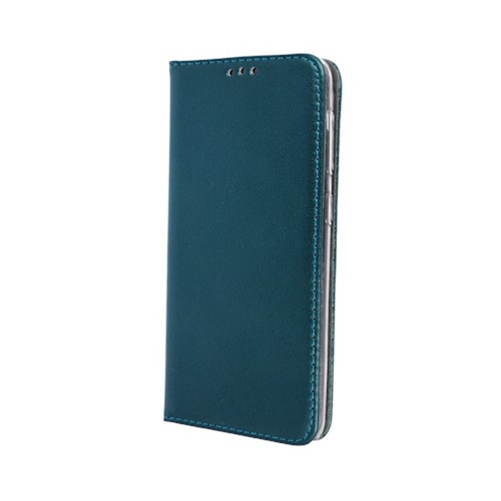 Капак за Samsung Galaxy A34 5G флип кейс книжка смарт тъмно зелен