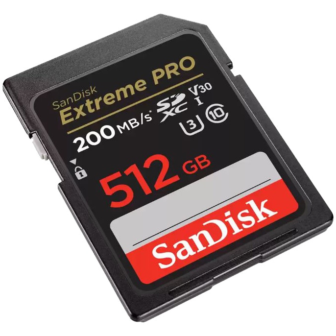 Card de memorie SanDisk Extreme PRO 512GB SDXC pana la 200MB/s