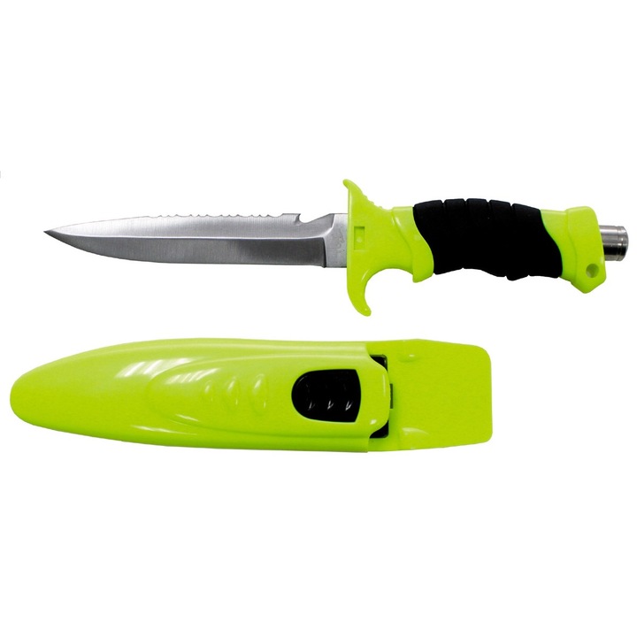 Cutit tactic diving profi-Verde 27 cm