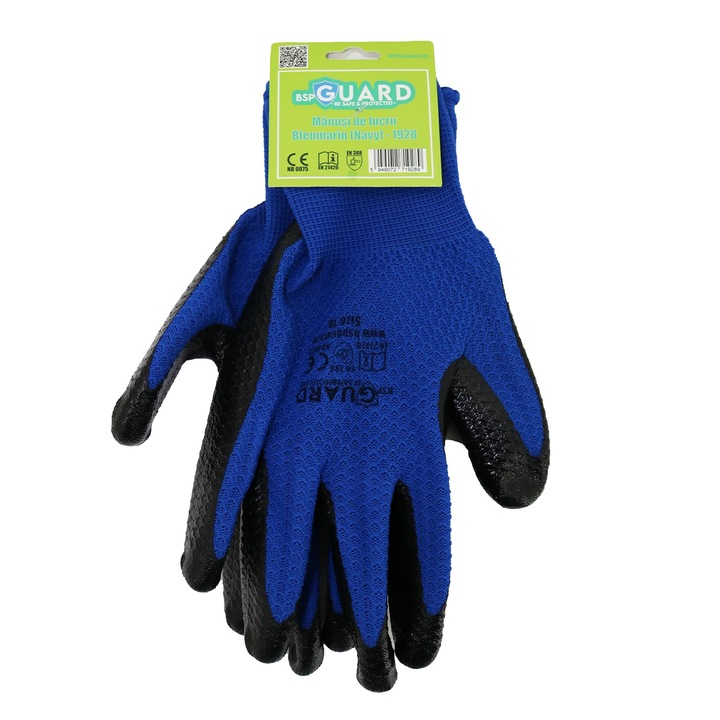 Manusi de Lucru, Model Albastru, Marimea 10