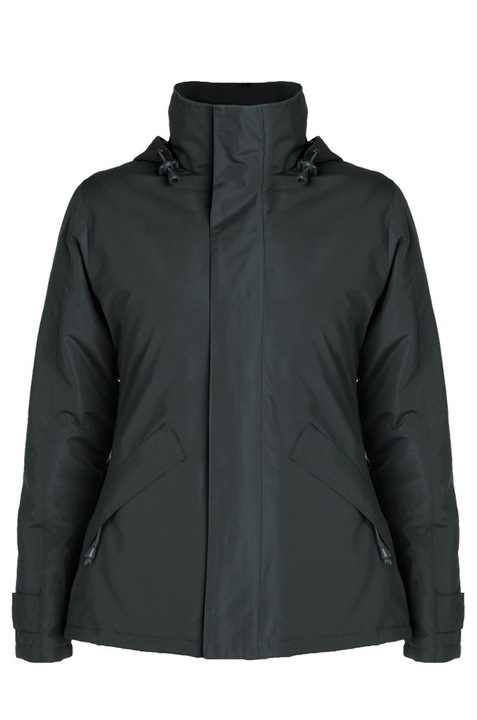 Geaca femei, poliester, Europa, Gri inchis