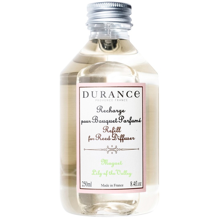 Durance, Diffúzer utántöltő 250 ml Gyöngyvirág /Muguet