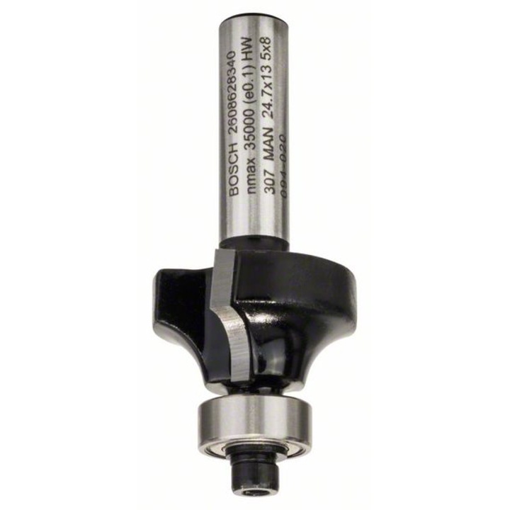Bosch Lekerekítő maró, 8 mm, R1 6 mm, L 13,2 mm, G 53 mm