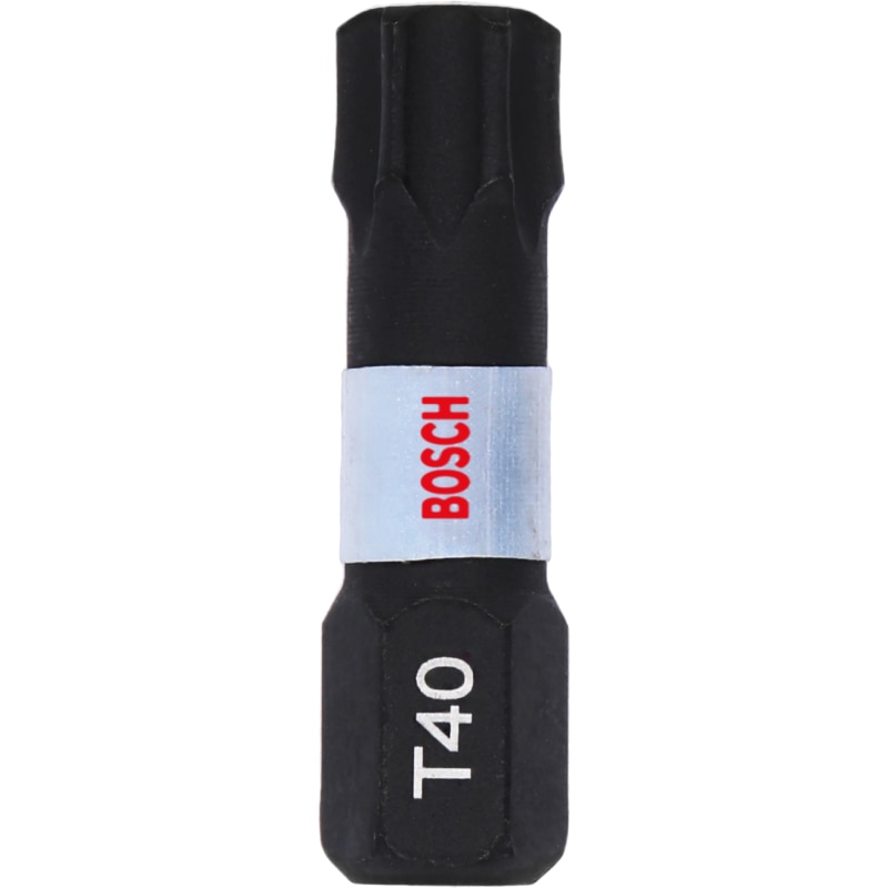 Set 2 biti pentru insurubare Bosch 2608522478, T 40, 25 mm lungime
