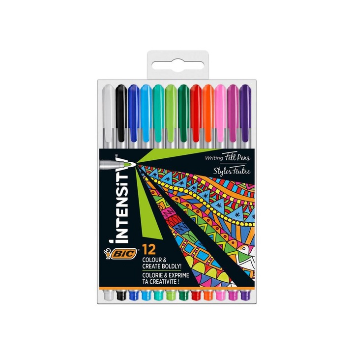 BIC 3538818 BIC Intensity filc készlet pasztell - 6 db-os