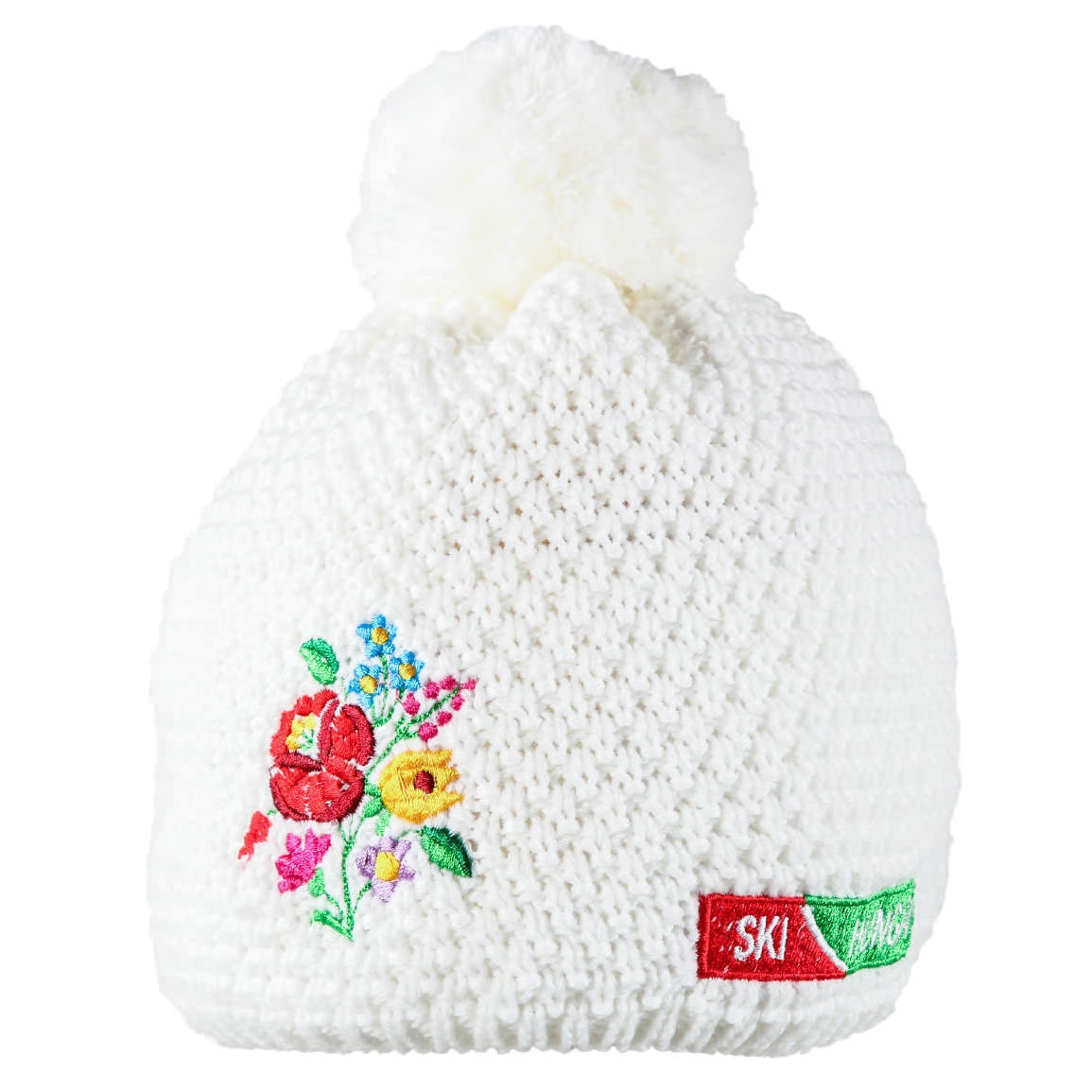 Caciula Newsee CACIULA BRODATA alb