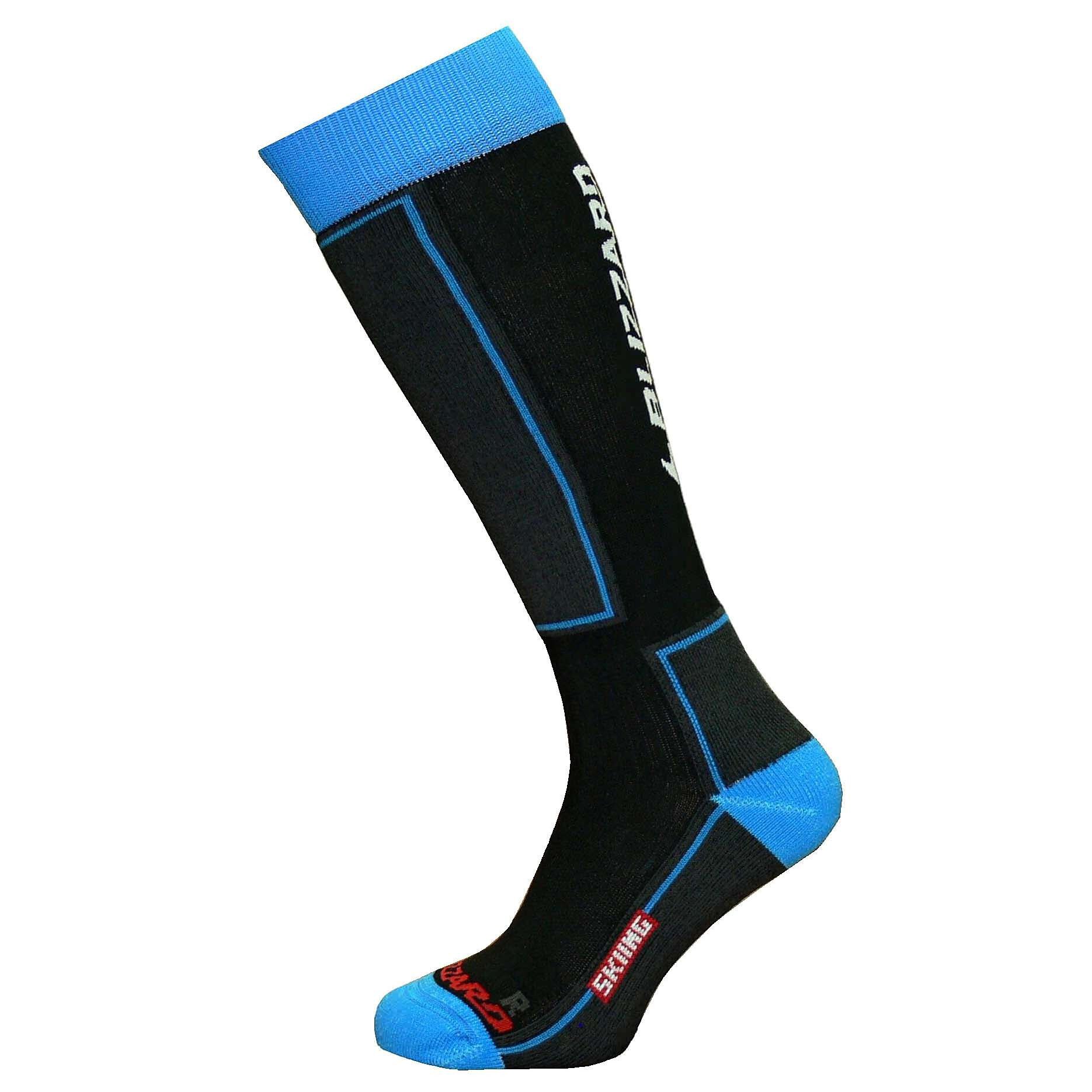Sosete Blizzard SKIING SKI SOCKS negru/albastru 39-42