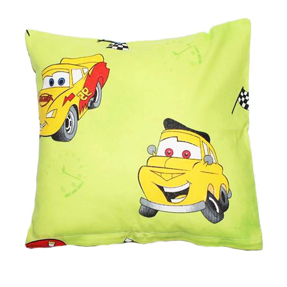 Fata de perna Cars, verde, 40x40 cm