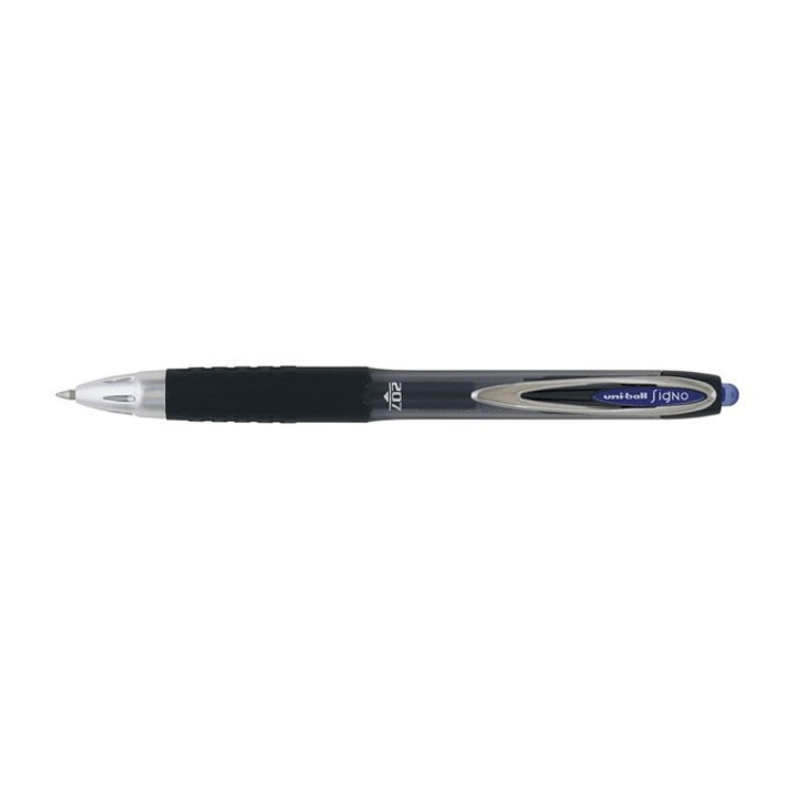 Zseléstoll, 0,4 mm, nyomógombos, UNI "UMN-207 Signo", kék