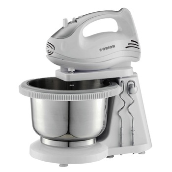 Mixer cu bol, Orion, 250 W, 5 viteze, 2 l, Argintiu