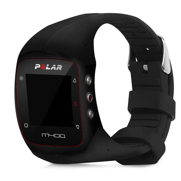 Pánt Polar M400 / M430, szilikon, fekete, 43569.01