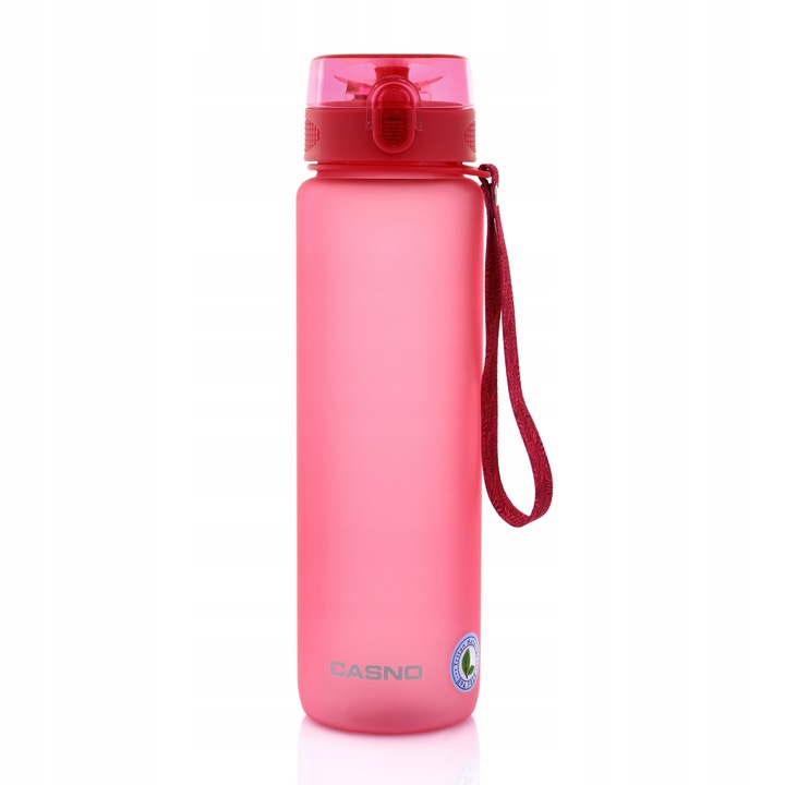 Sticla de apa CASNO, Tritan, 1050 ml, Rosu