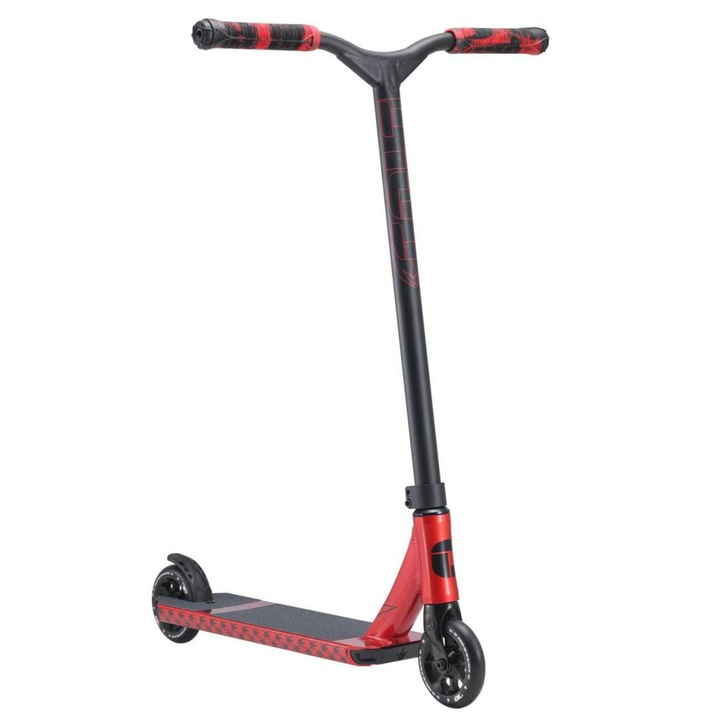 Trotineta cascadorii Blunt Envy Colt, Aluminiu, 3.82kg, Negru/Rosu