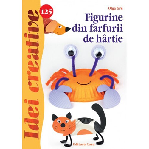 Figurine din farfurii de hartie. Idei creative 125