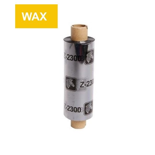 Ribon Zebra 2300 110mm x 300m, negru, OUT