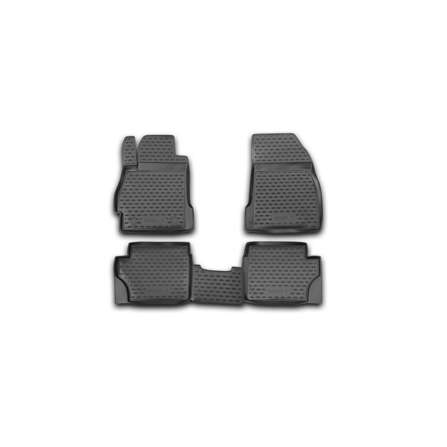 Set covorase auto Novline MAZDA 2 2007- , 4 buc.