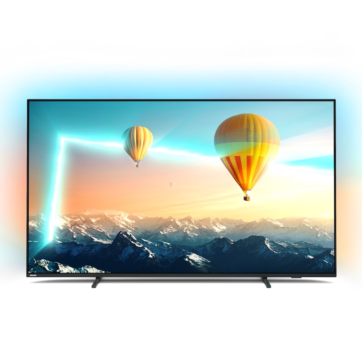Philips 65PUS8007 Smart LED Televízió, 164 cm, 4K Ultra HD, Android, Ambilight, HDR 10+