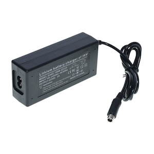 Incarcator Inteligent Li-Ion 42V/2A pentru Trotinete Electrice, Hoverboard, Skateboard Electric si Scooter Xiaomi – Negru