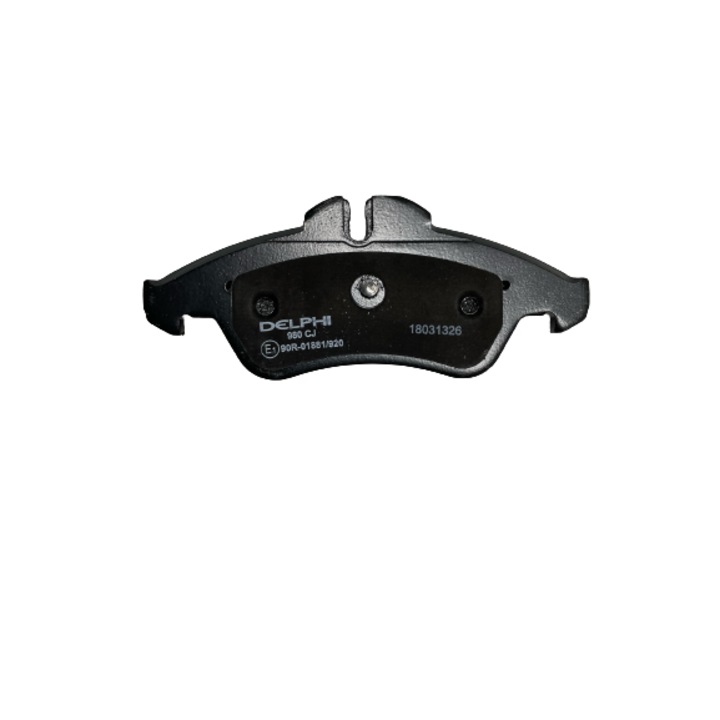 Комплект накладки, дискова спирачка - DELPHI - LP980