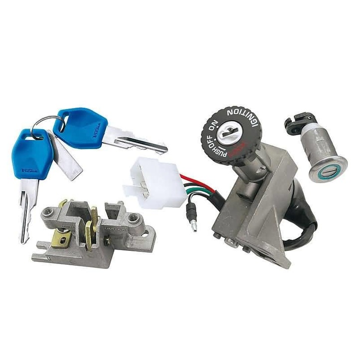 Комплект ключалка и контактен ключ Kymco Agility 50 4T / 4-takte Basic, one, 125 one, MMC