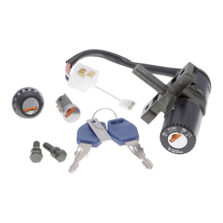 Zár szett / gyújtáskapcsoló - Aprilia Scarabeo 50/100 4T / 4 ütemű Vparts 9976