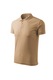 Set 2 tricouri polo pentru barbati, Malfini, Pique Polo, Nisip/Khaki, 2XL