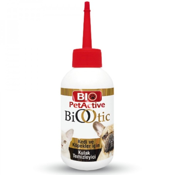 Biopet Bio Otic Fültisztító oldat, Kutyáknak és macskáknak, 100ml