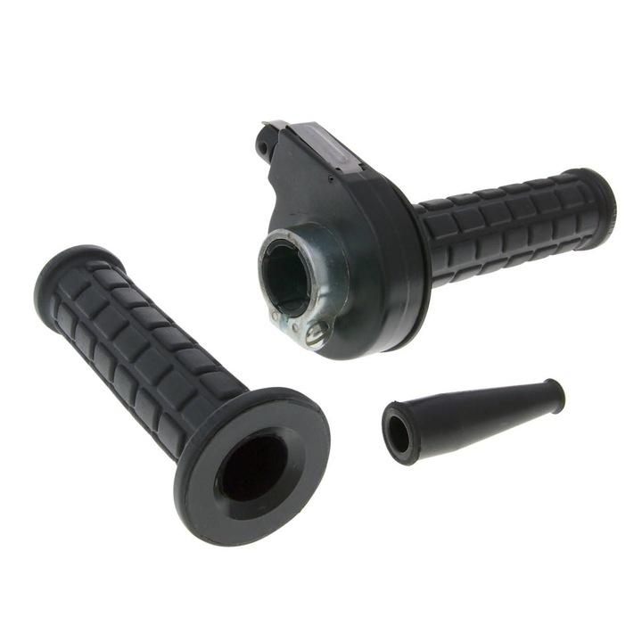 Дросел с черна гумена ръкохватка - тип 1