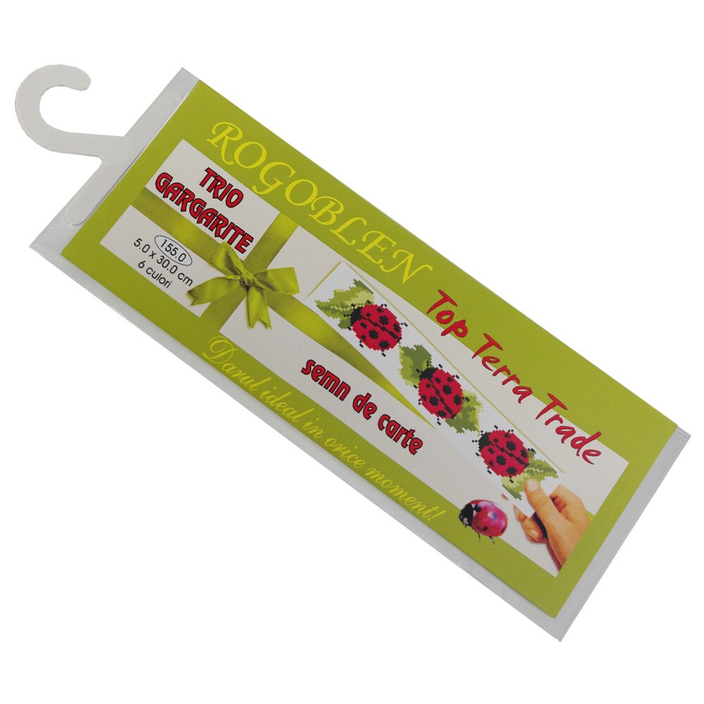 Trio gargarite - Goblen semn de carte - set pentru lucru